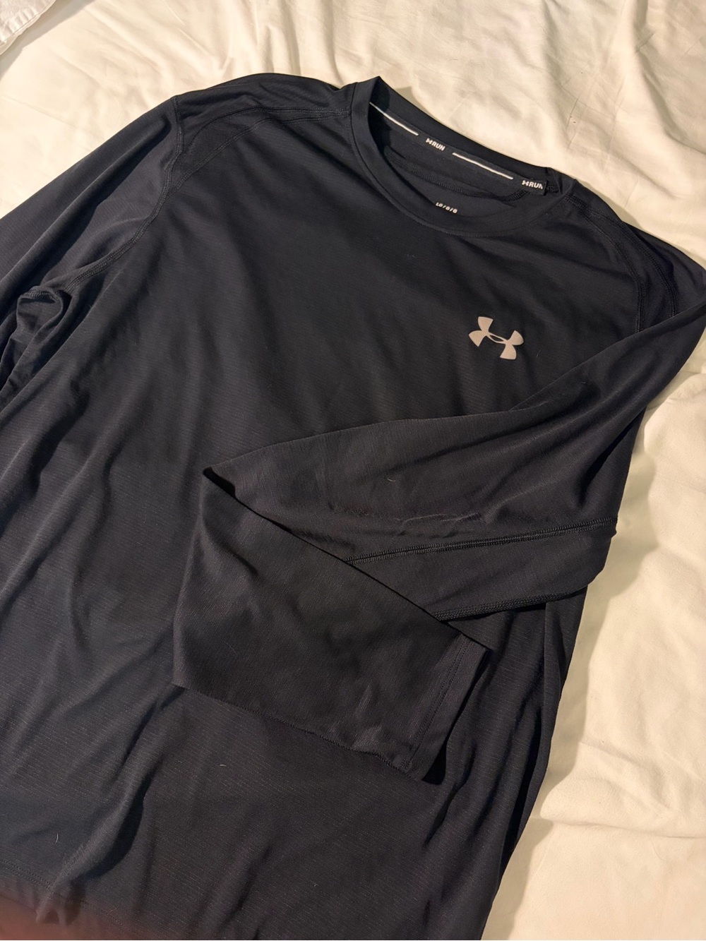 Under Armour Black Long Sleeve Athletic Tee